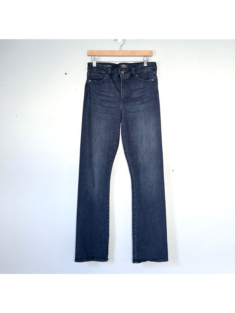NYDJ Jeans Womens 8 Dark Wash Slim Bootcut 31" Capsule Wardrobe Classic Stretch